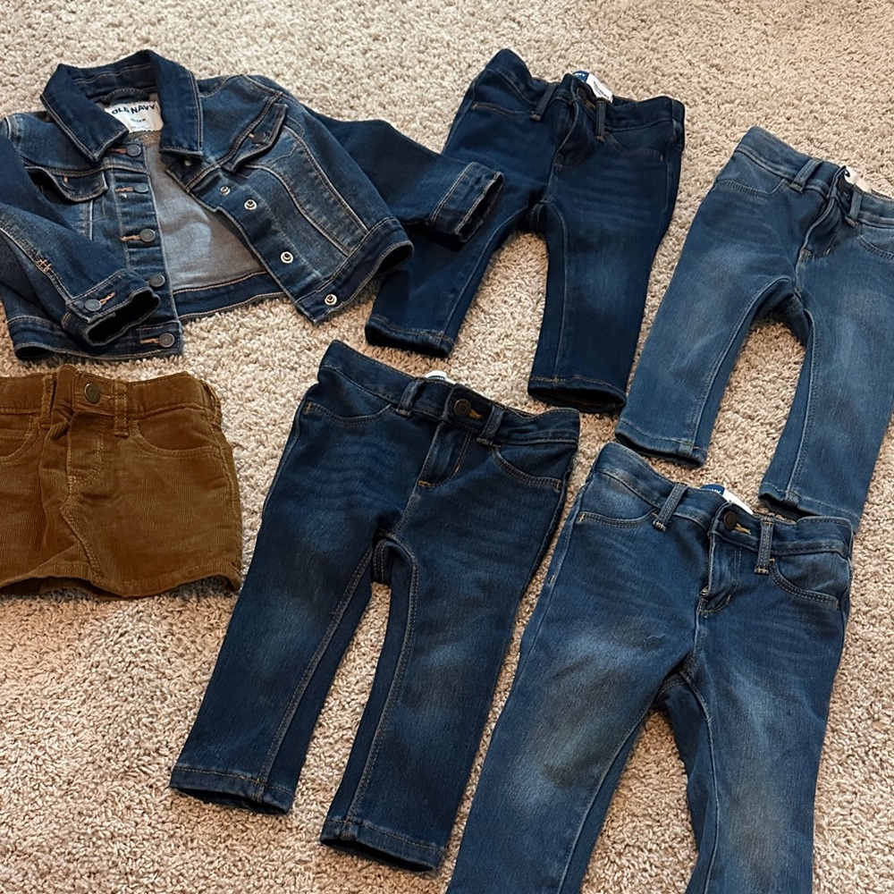 Old Navy Kids Jeans Collection - Blue and Brown